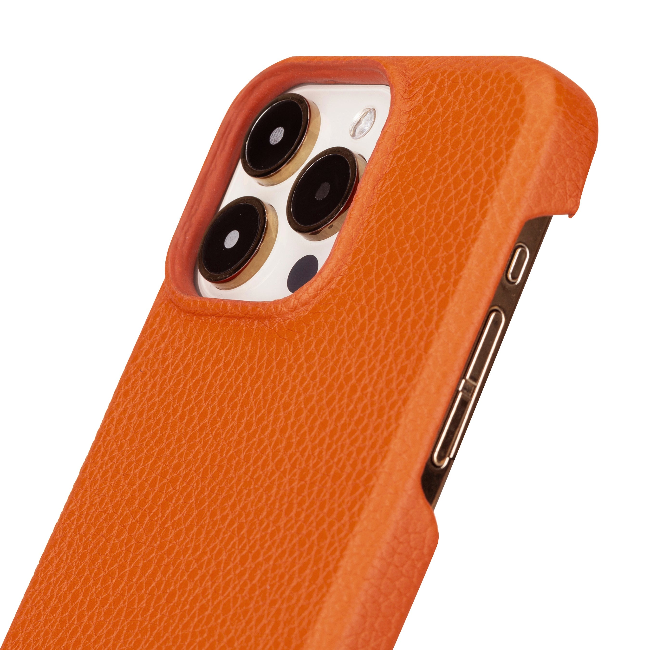 Apple iPhone 15 Series Full Leather Coating Back Cover