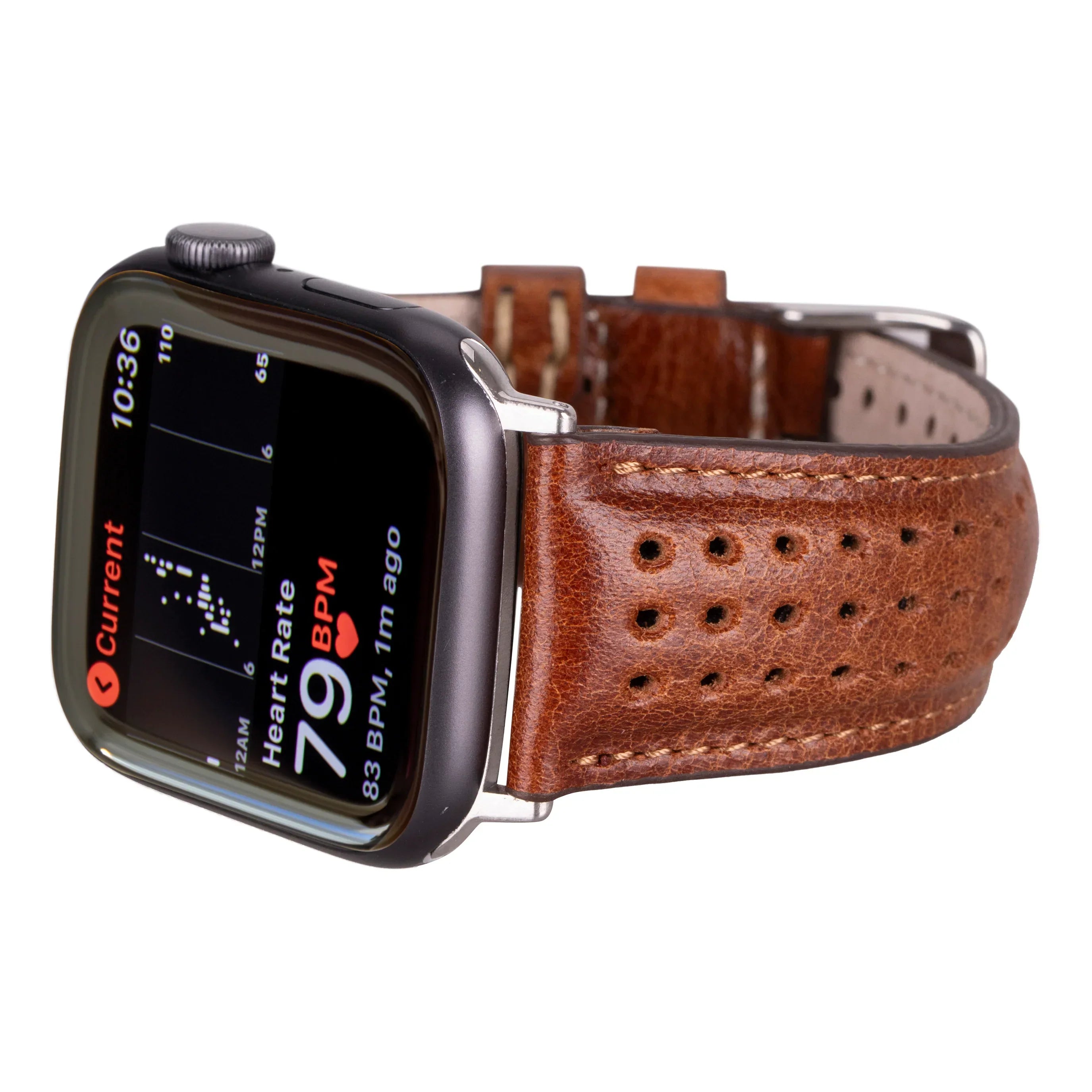87008 Apple Watch Leather Band Brown / 44 / 45 / 46 / 49mm Bouletta