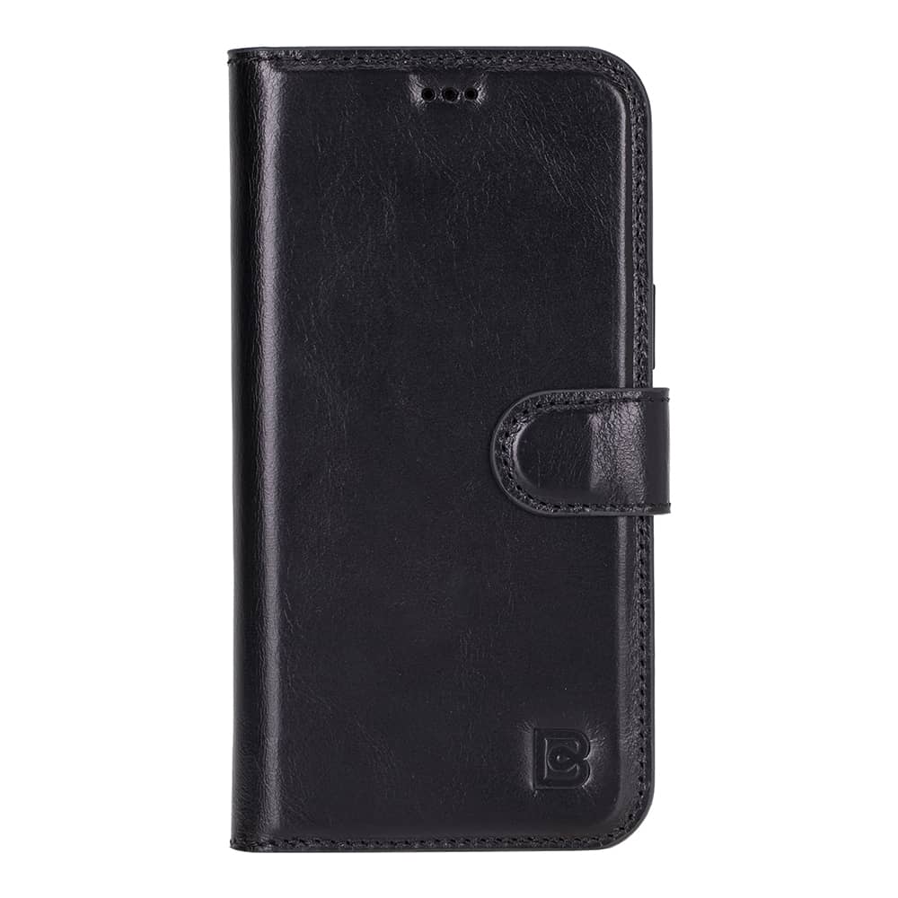 Leather iPhone 16 Plus Detachable Wallet Case