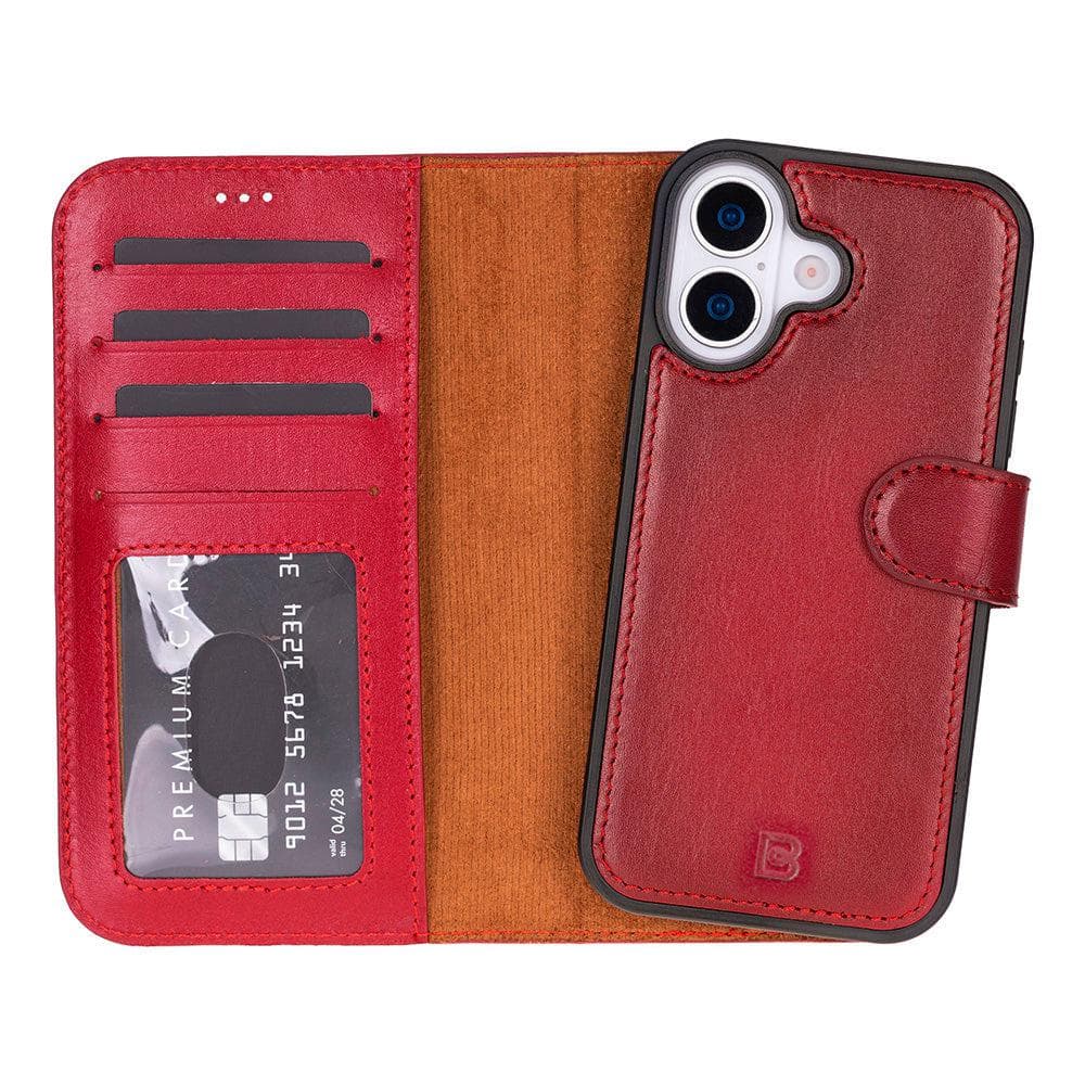 Magic iPhone 17 Detachable Leather Wallet Case