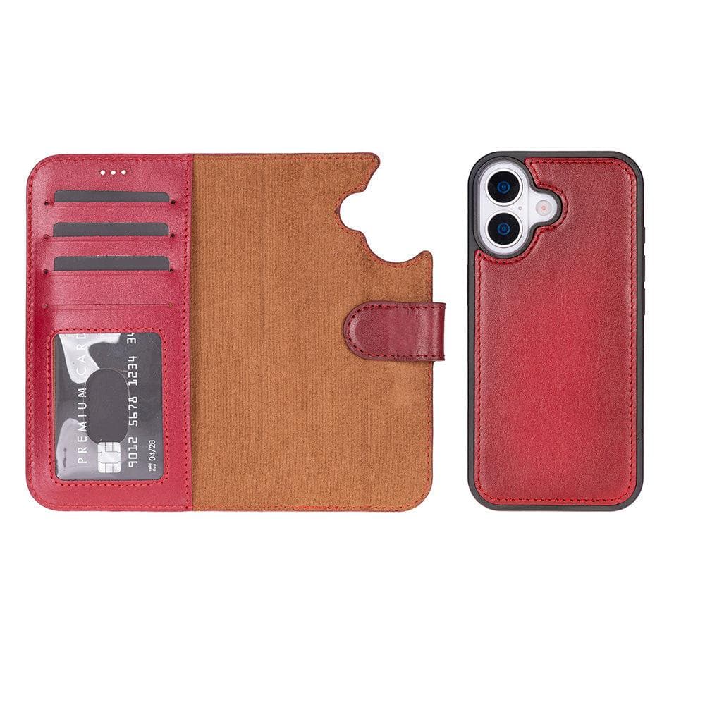 Magic iPhone 17 Detachable Leather Wallet Case