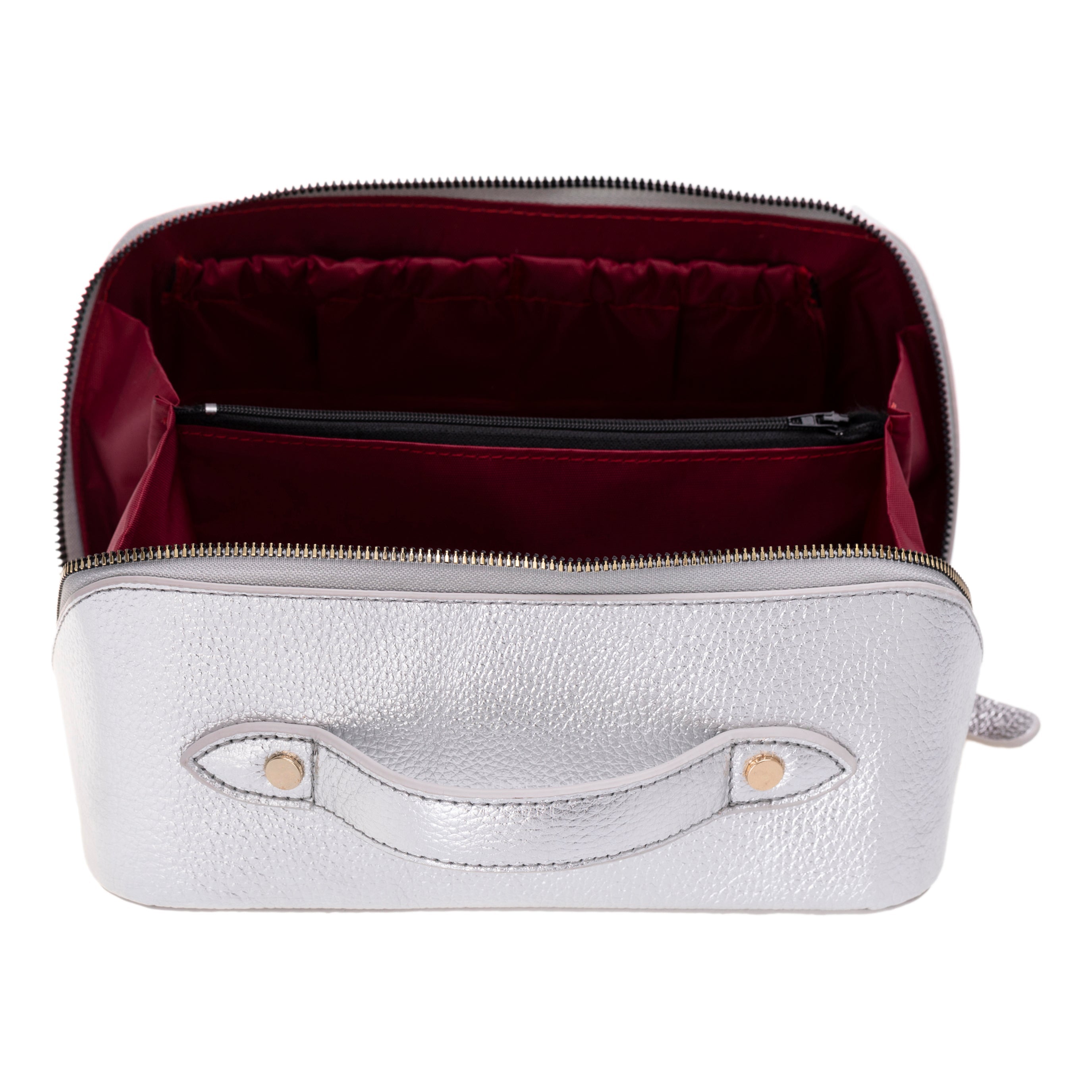 Ella Leather Make up Bag