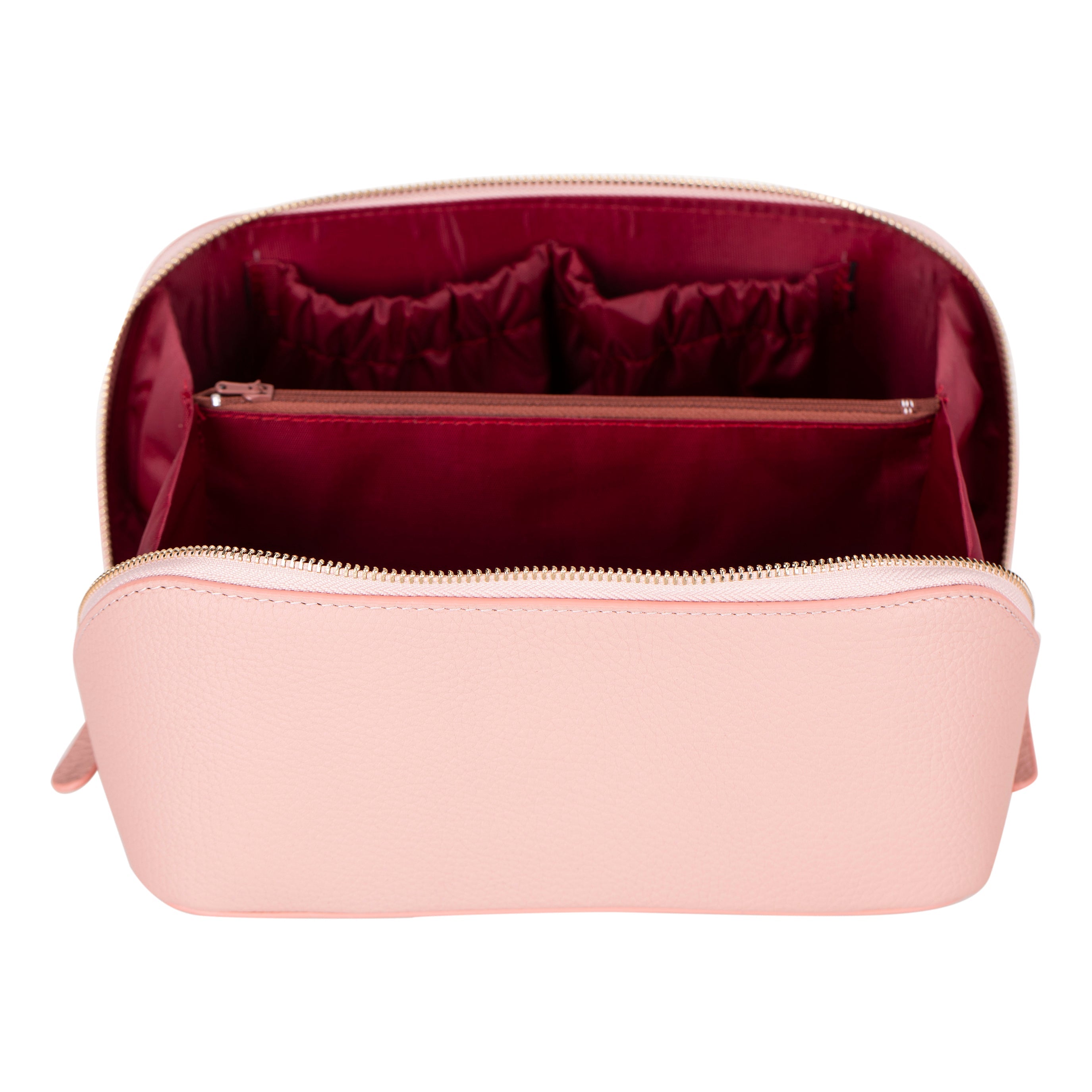 Ella Leather Make up Bag