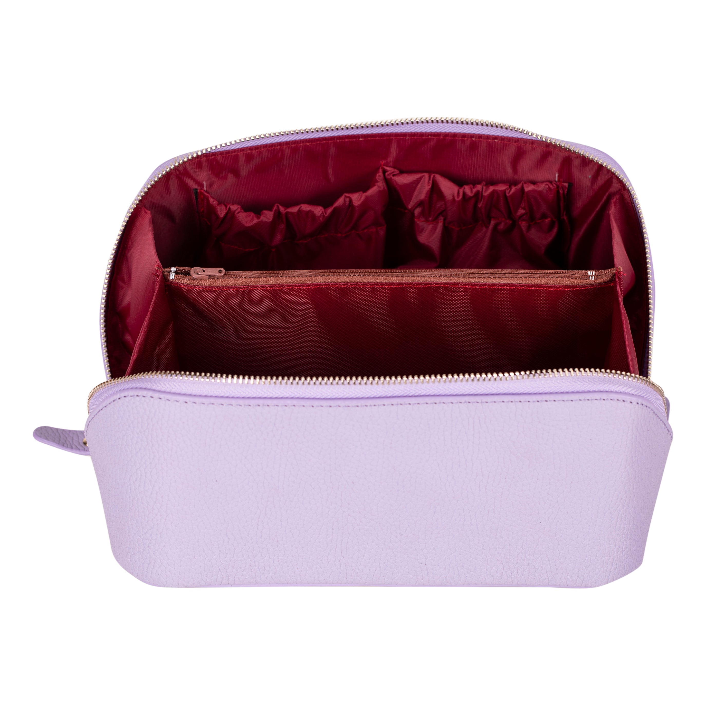 Ella Leather Make up Bag