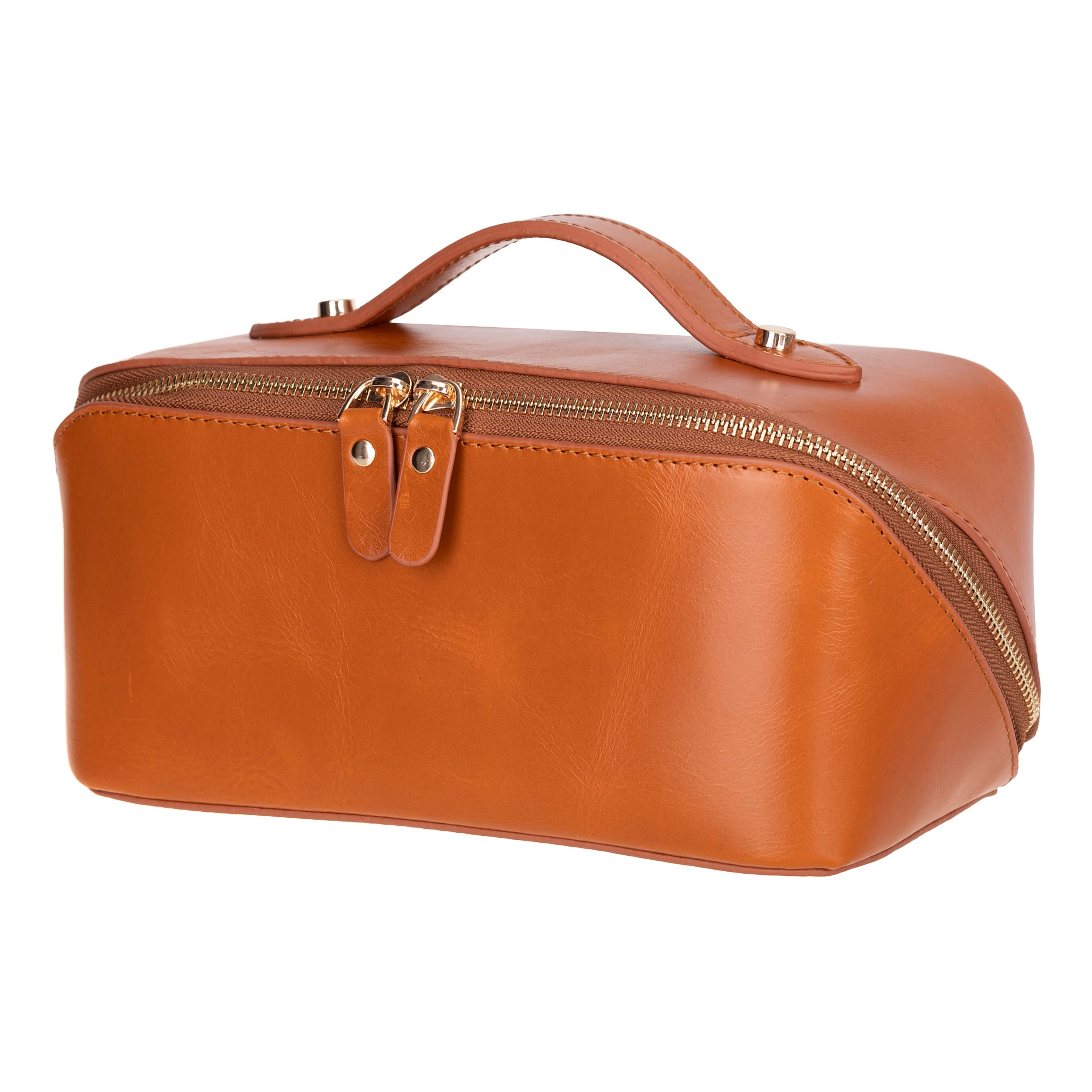 Ella Leather Make up Bag