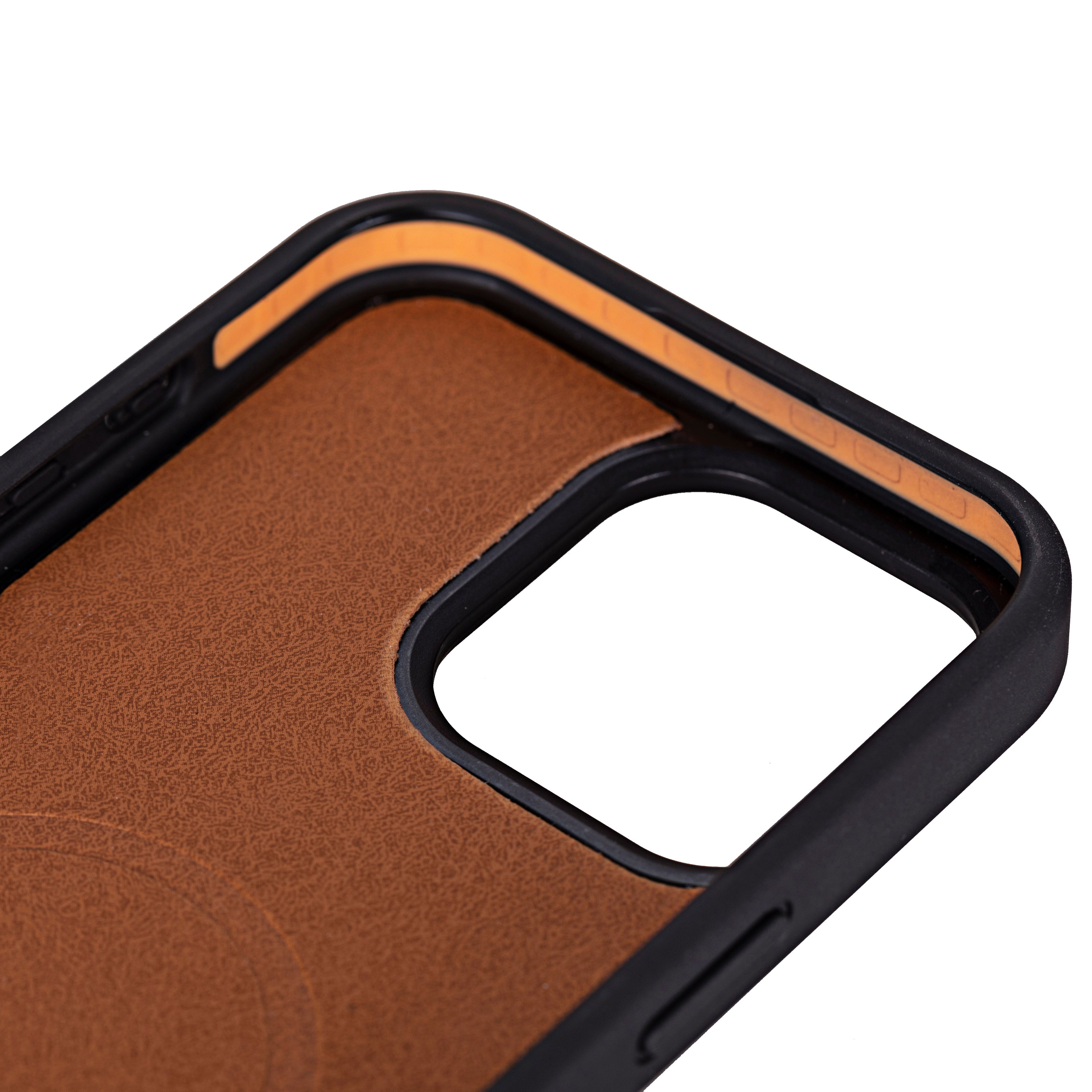 Magic iPhone 16 Plus Detachable Genuine Leather Case