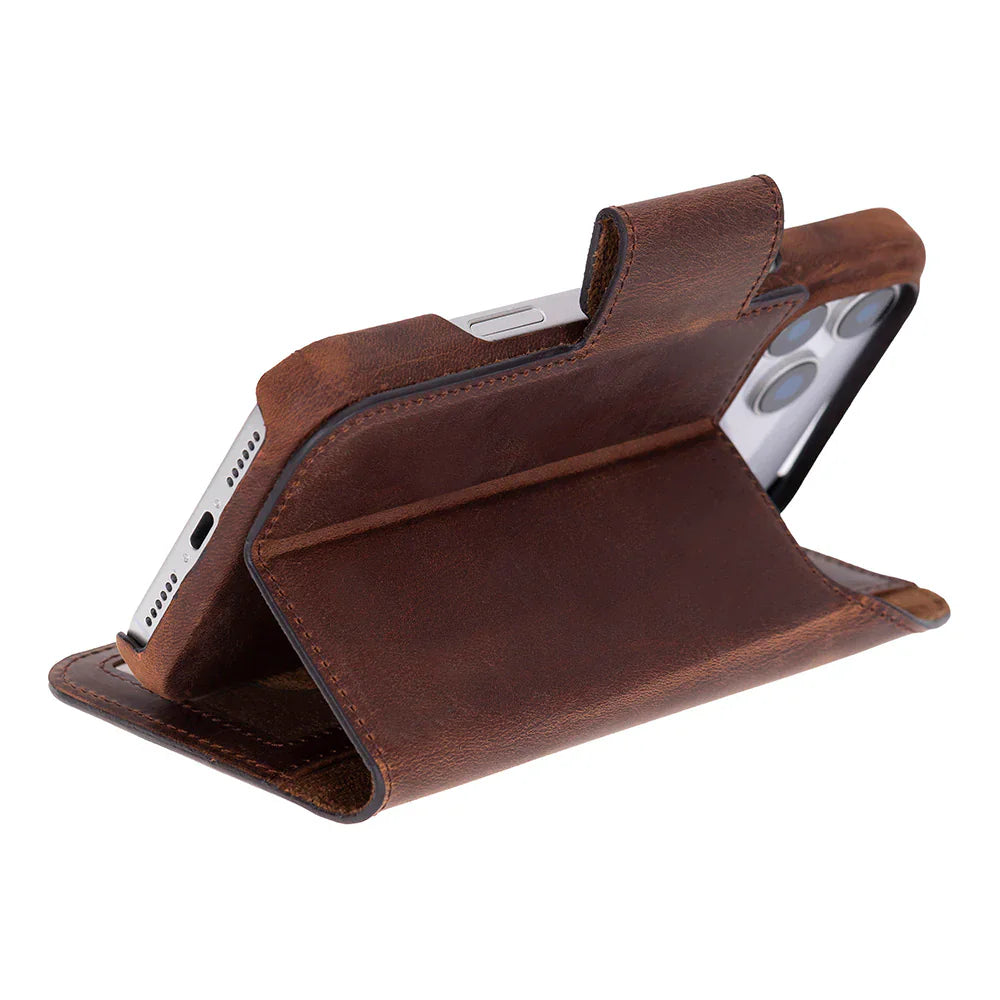 Elite Magic iPhone 17 Pro Max Detachable Leather Wallet Case Bouletta