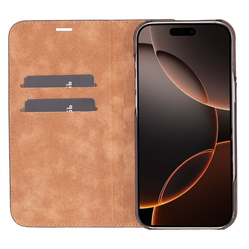 Sonat iPhone 16 Pro Max Leather Folio Case