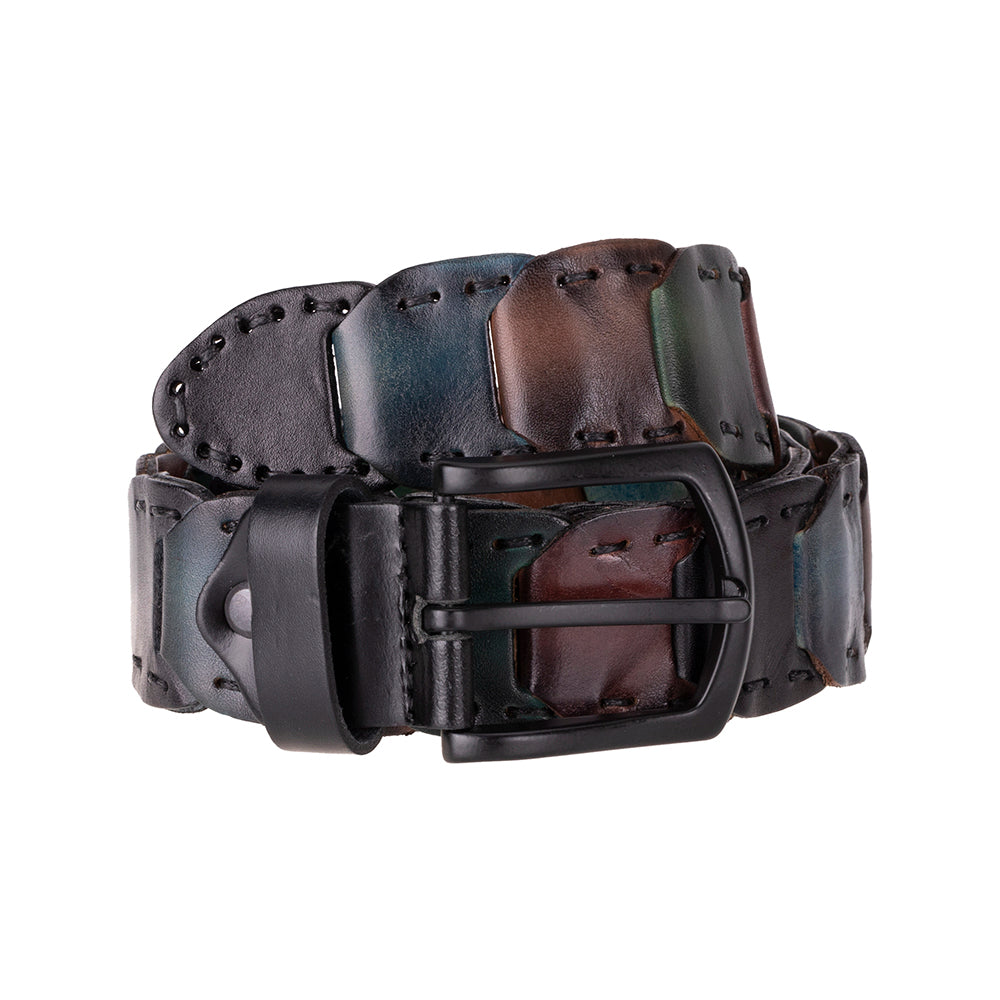 Eclipso Braided Leather Men's Belt