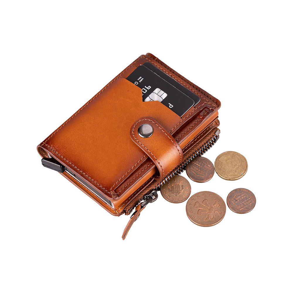 Rodos Pop-up Leather Card Holder