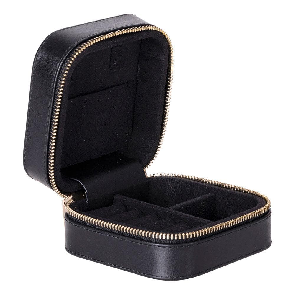 Amanda Leather Jewelry Box, Medium