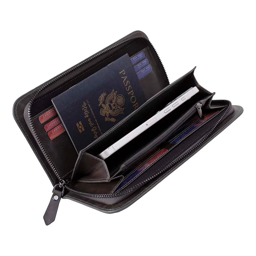 Novarco Leather Clutch Handbag