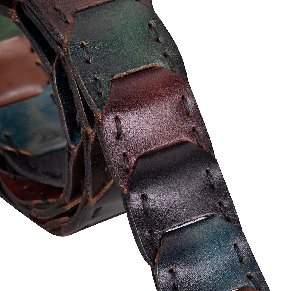 Eclipso Braided Leather Men's Belt