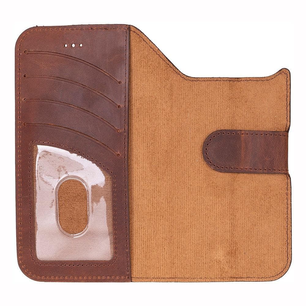 Magic iPhone 17 Air Detachable Leather Wallet Case