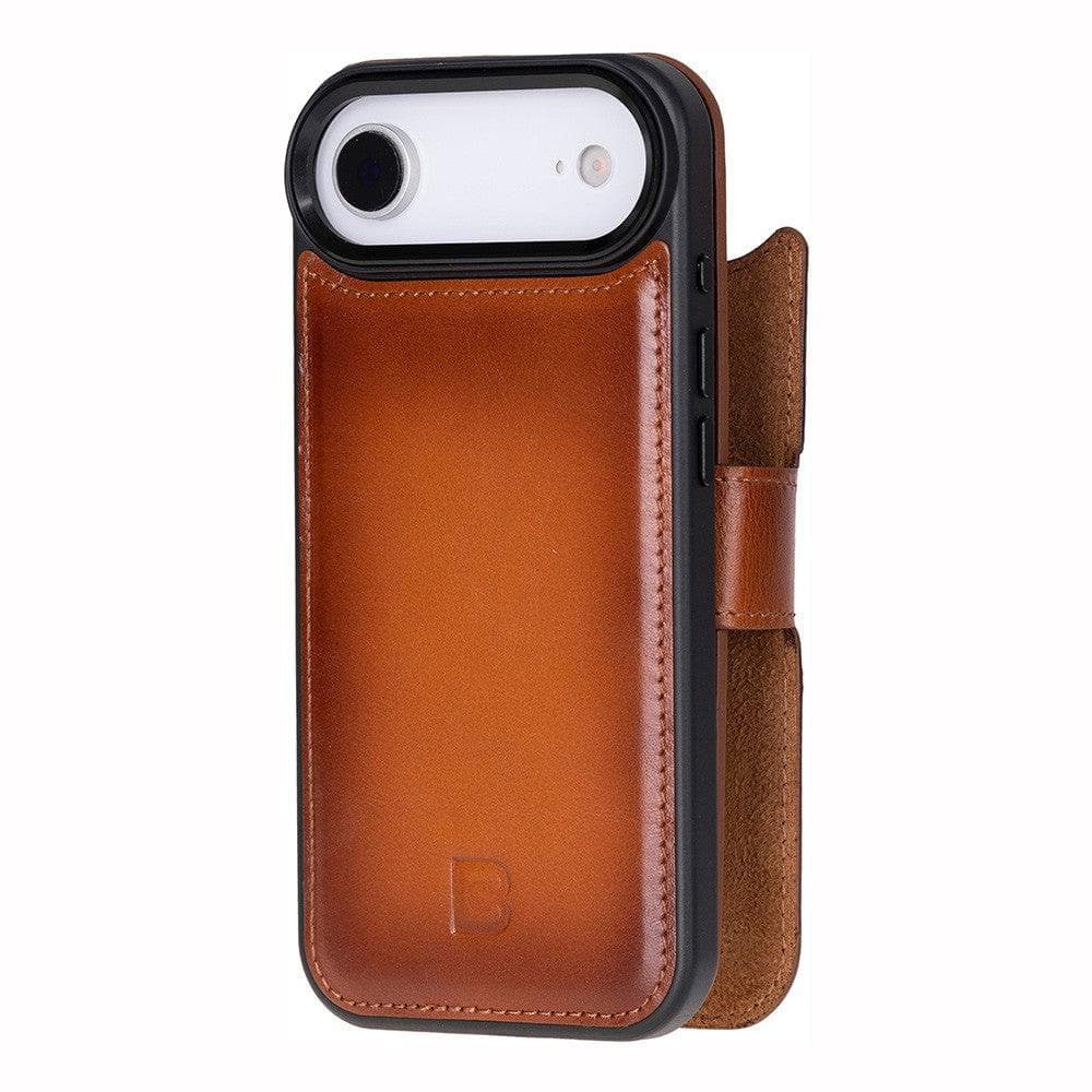 Magic iPhone 17 Air Detachable Leather Wallet Case