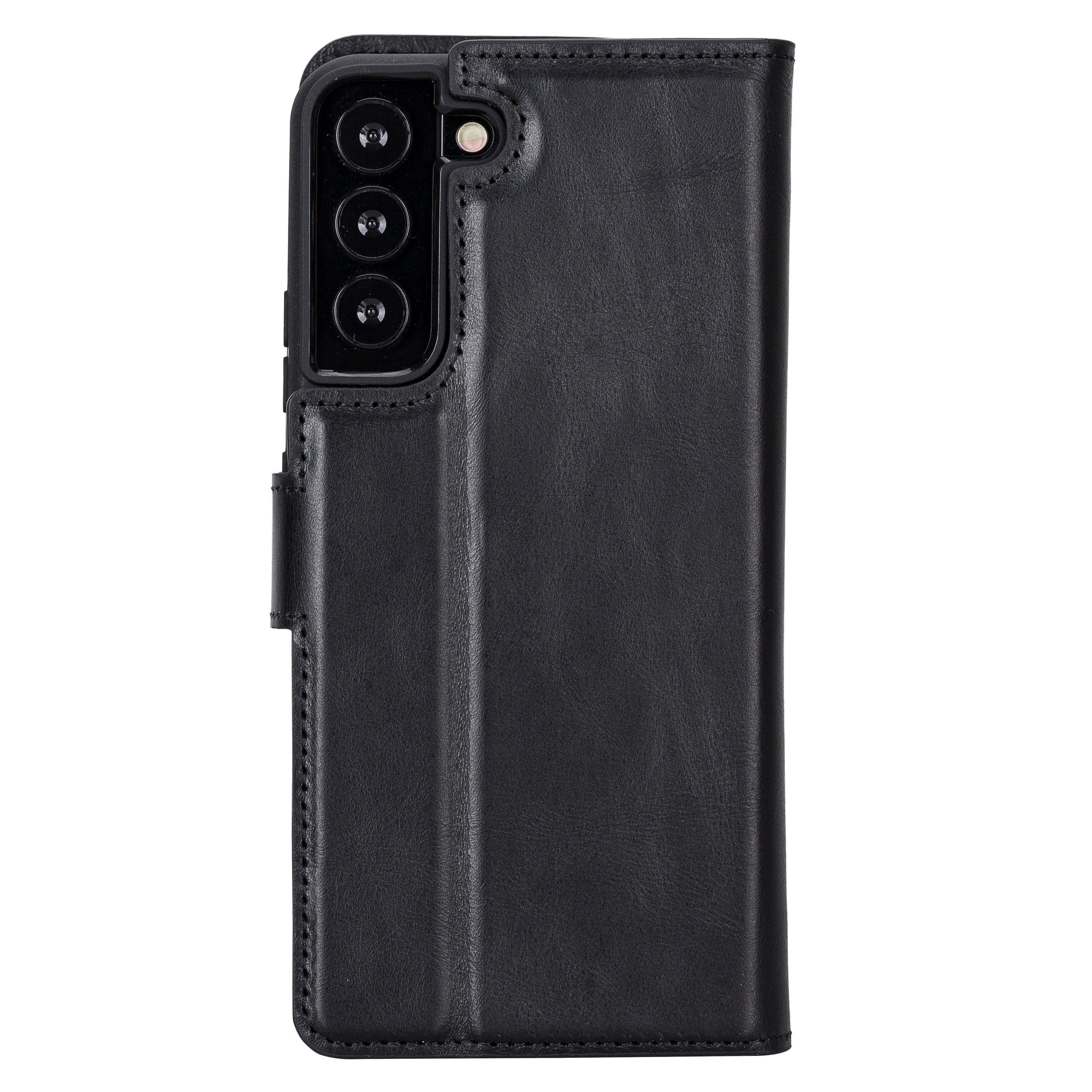 Samsung S23 Series Detachble Leather Magic Wallet Case - S23 Ultra / ANTIC BROWN