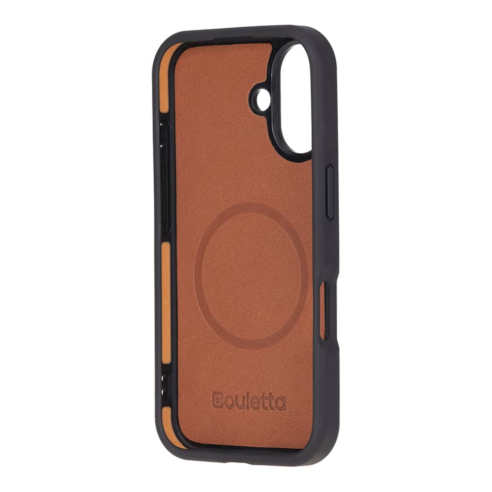 Leather iPhone 16 Plus Detachable Wallet Case