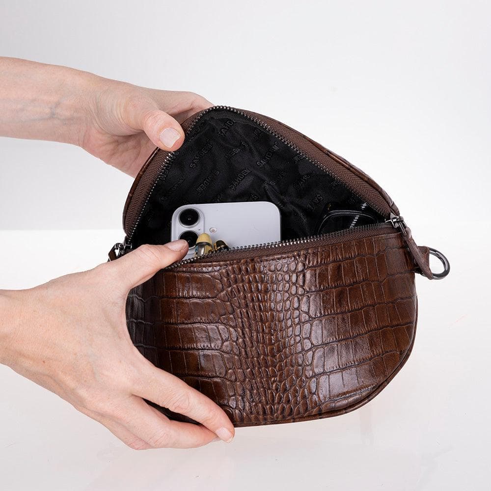 Alora Leather Crossbody Bag Bouletta