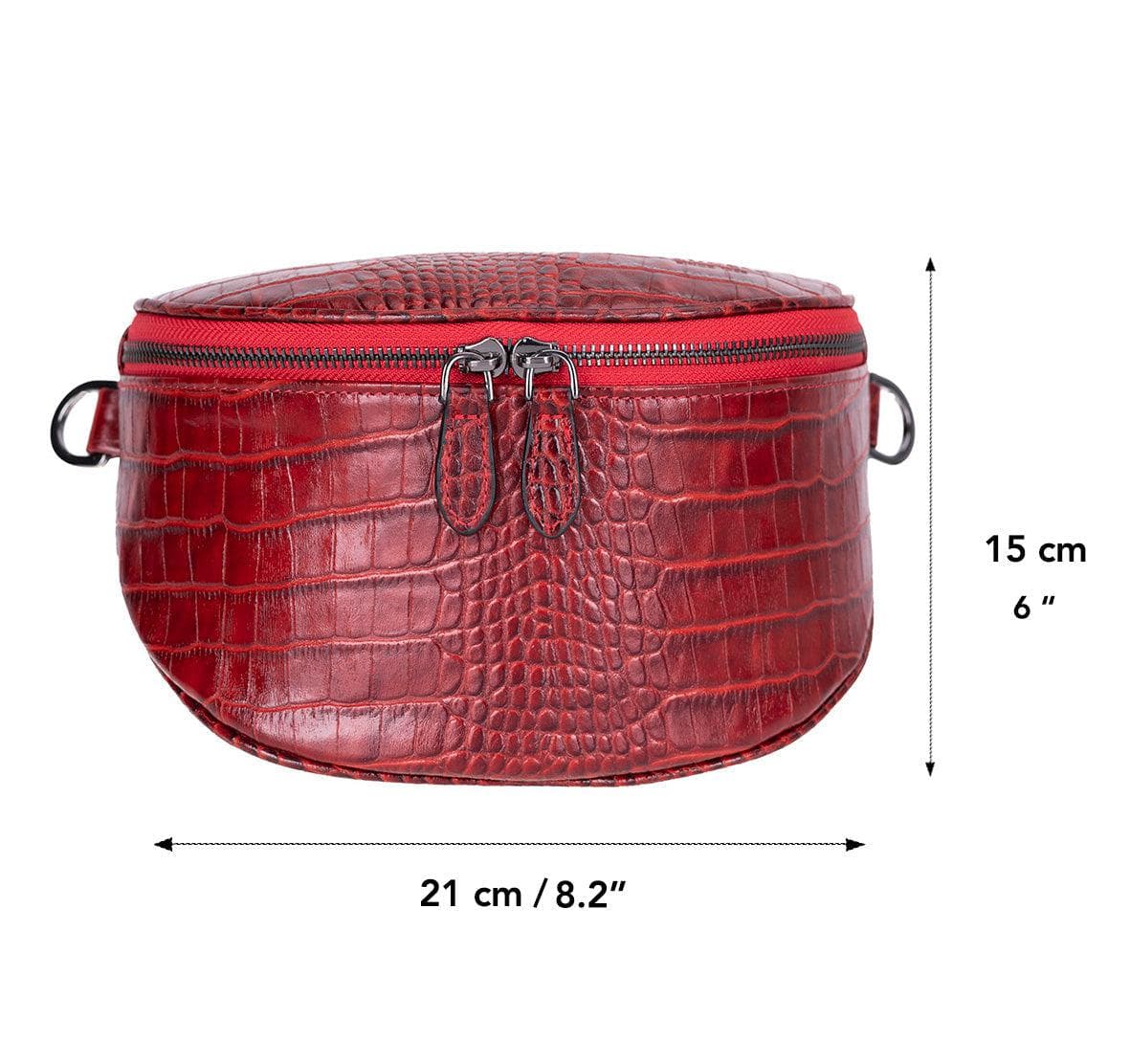 Alora Leather Crossbody Bag Bouletta