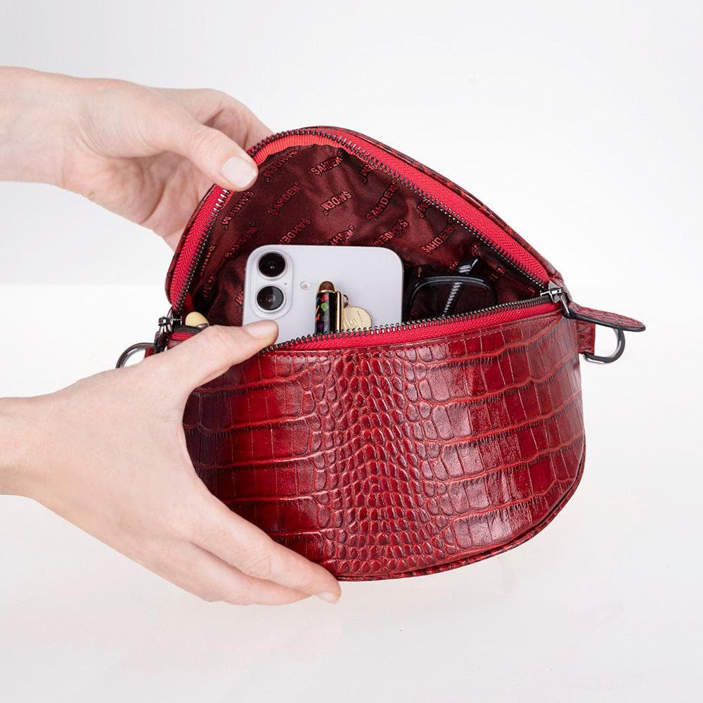 Alora Leather Crossbody Bag Bouletta