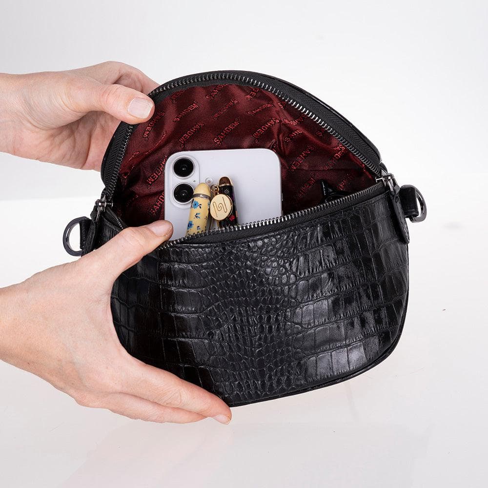 Alora Leather Crossbody Bag Bouletta