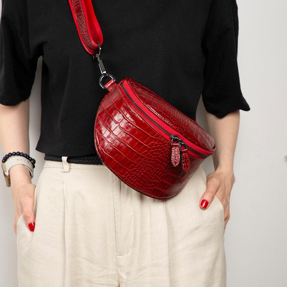 Alora Leather Crossbody Bag Bouletta