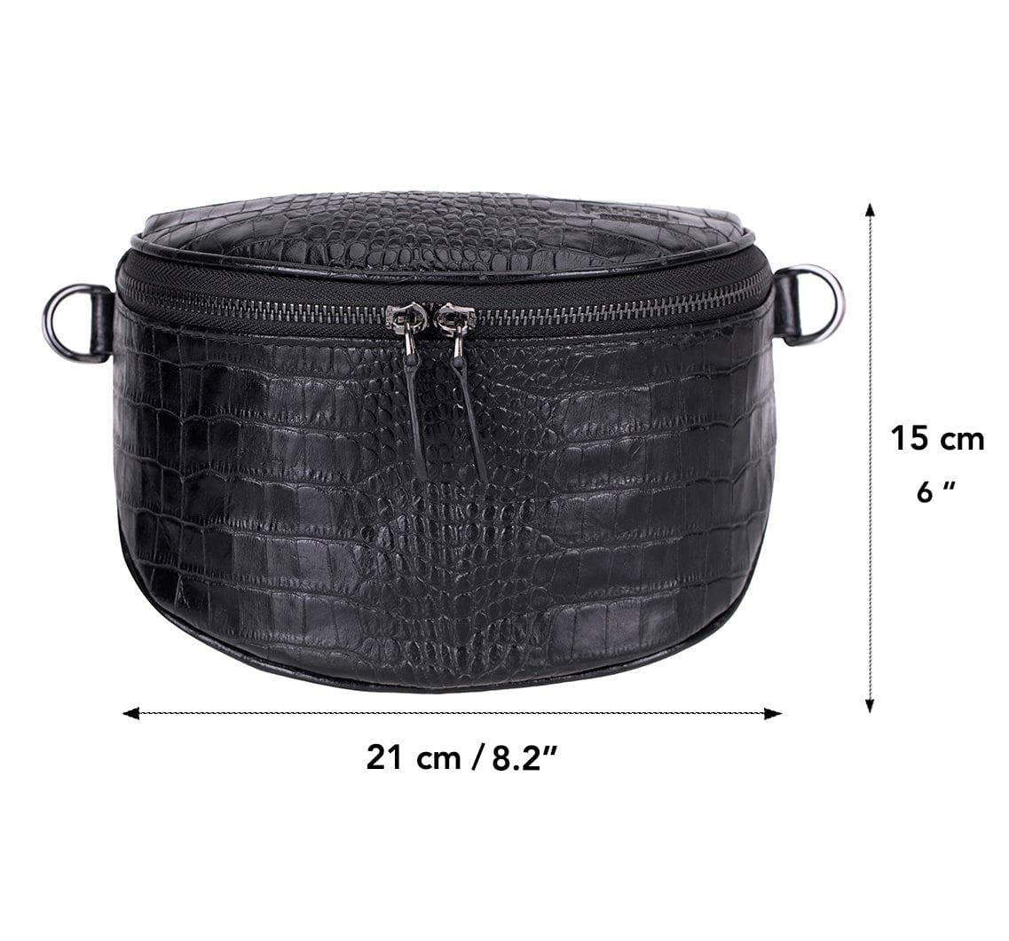 Alora Leather Crossbody Bag Bouletta