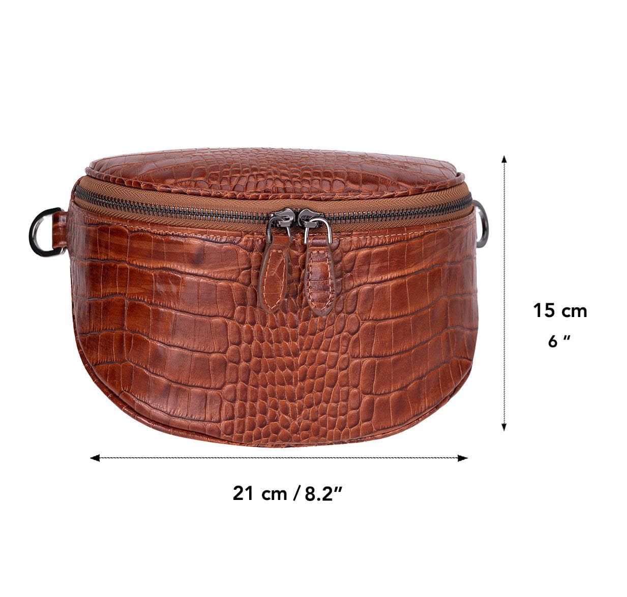 Alora Leather Crossbody Bag Bouletta
