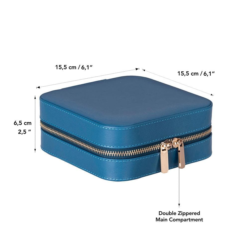 Amanda Leather Jewelry Box, Large Bouletta