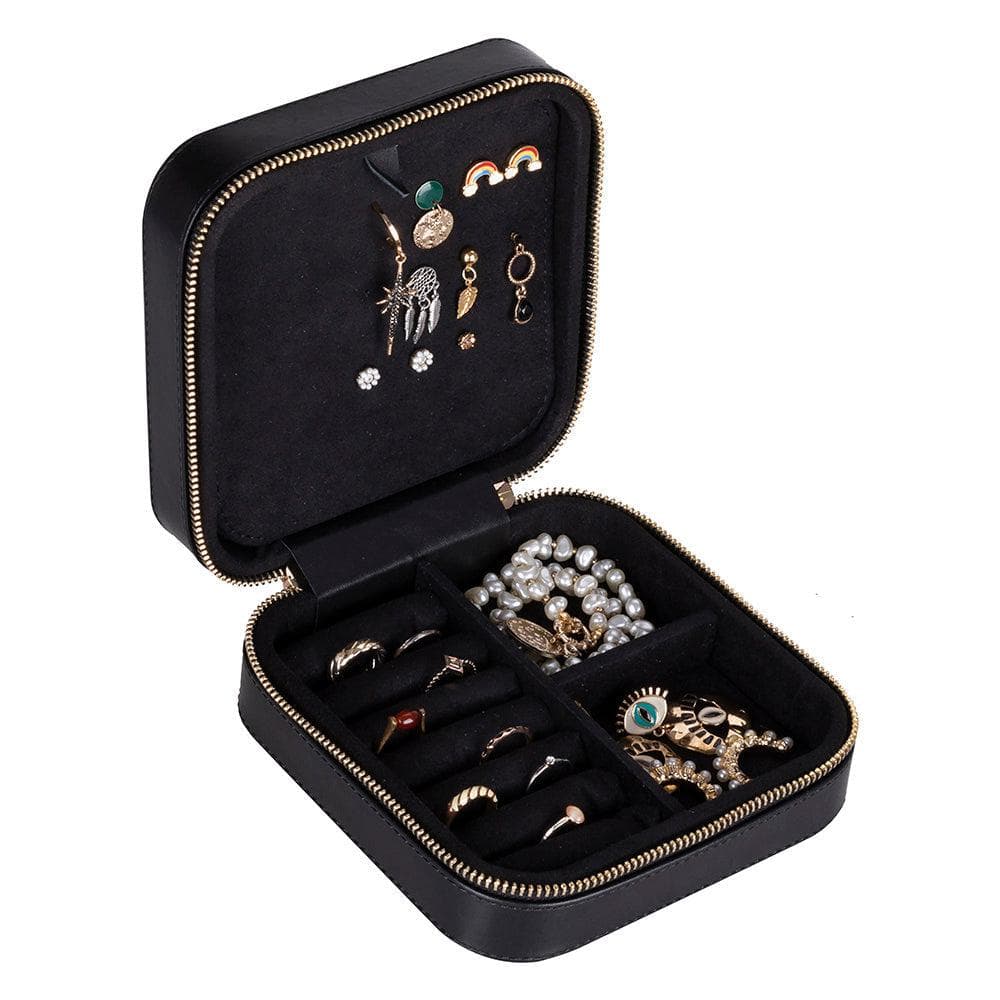 Amanda Leather Jewelry Box, Large Phantom Bouletta