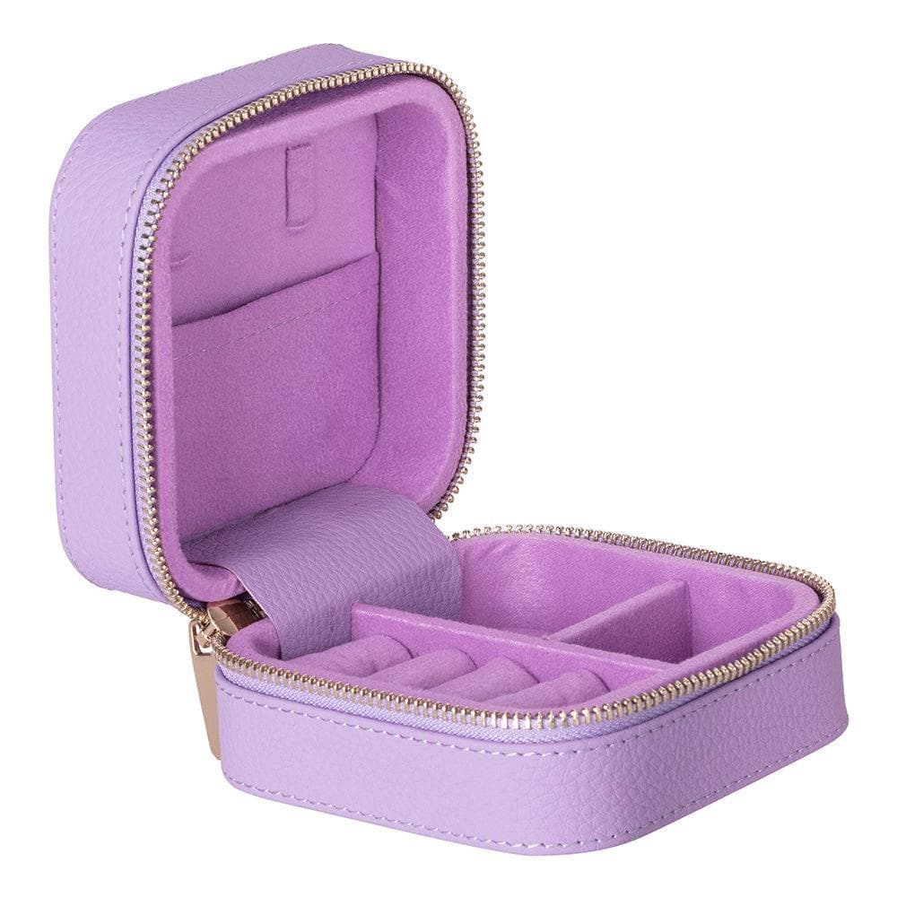 Amanda Leather Jewelry Box, Medium Bouletta