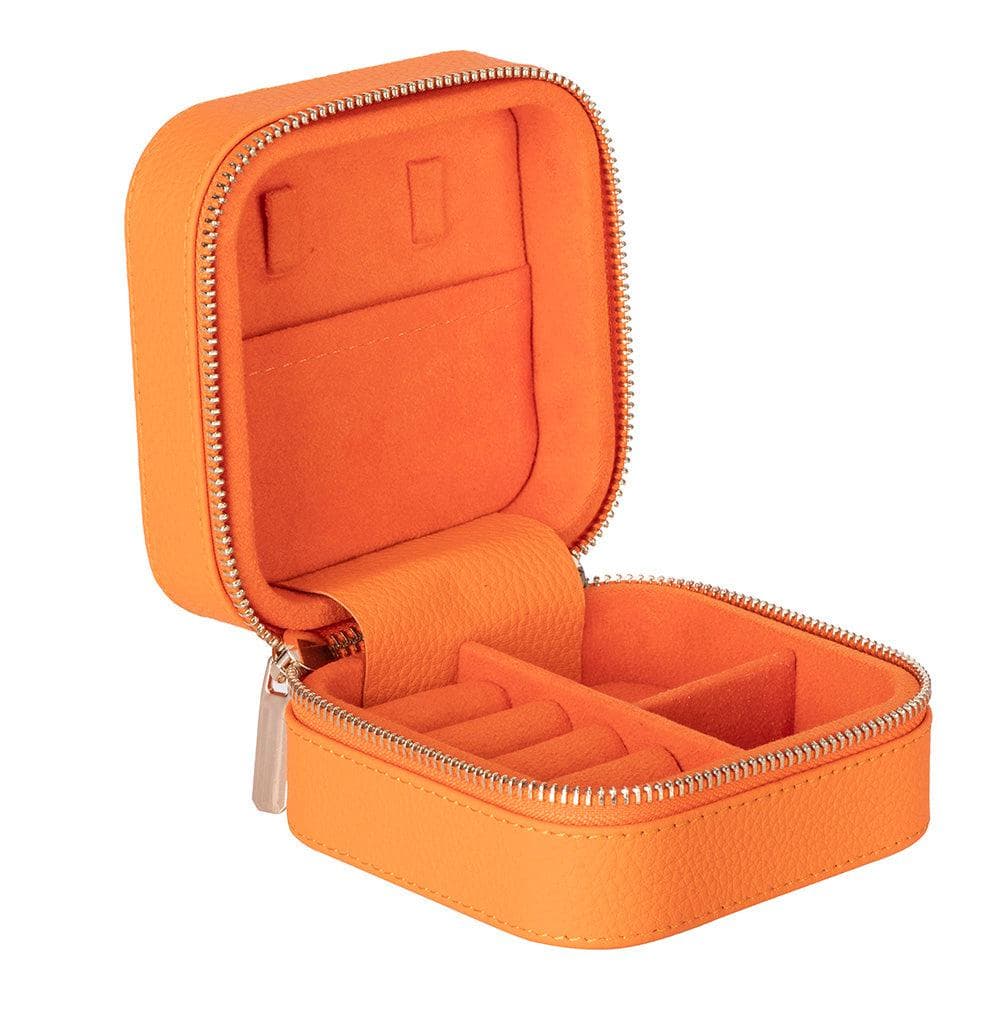 Amanda Leather Jewelry Box, Medium Bouletta