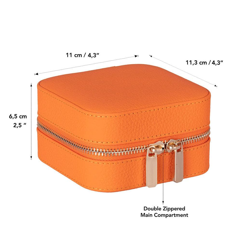 Amanda Leather Jewelry Box, Medium Bouletta