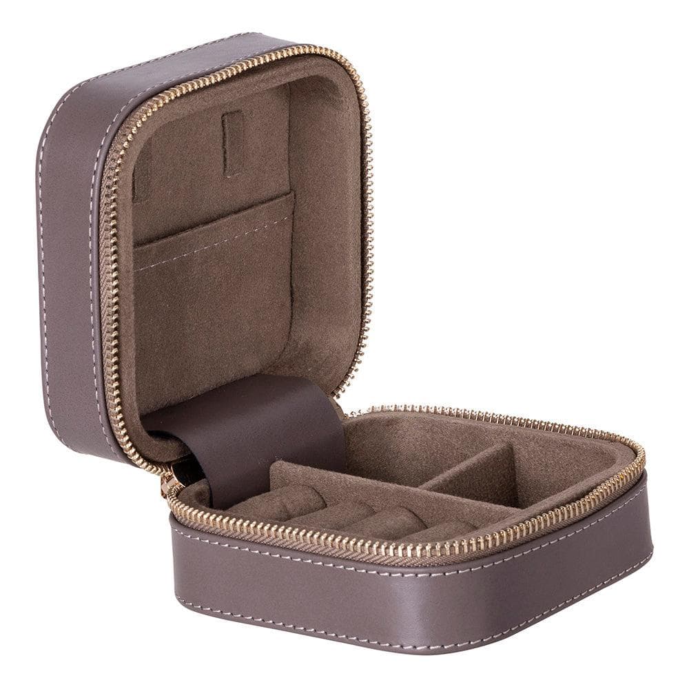 Amanda Leather Jewelry Box, Medium Bouletta