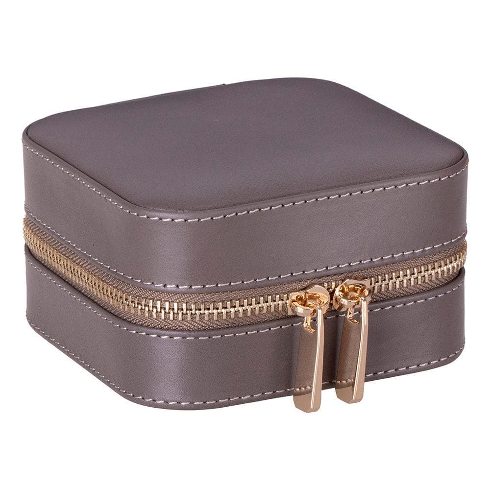 Amanda Leather Jewelry Box, Medium Bouletta