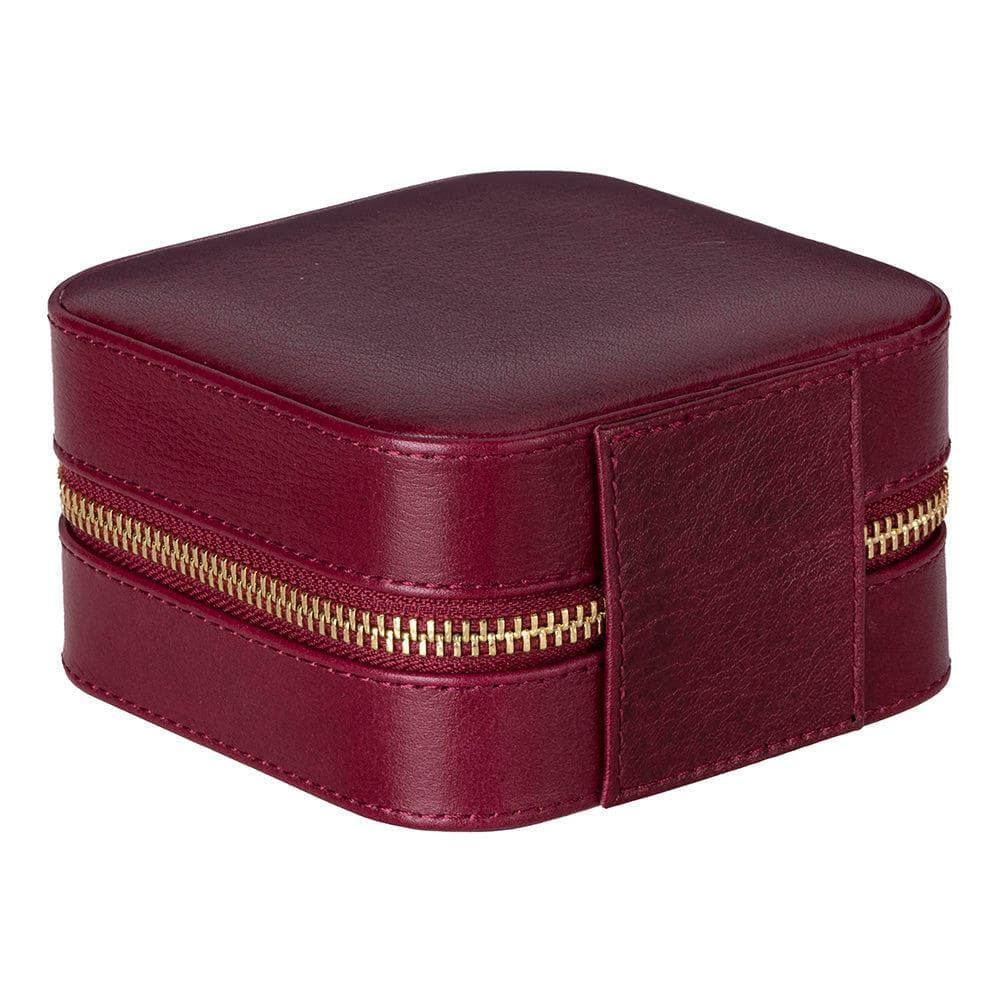 Amanda Leather Jewelry Box, Medium Bouletta