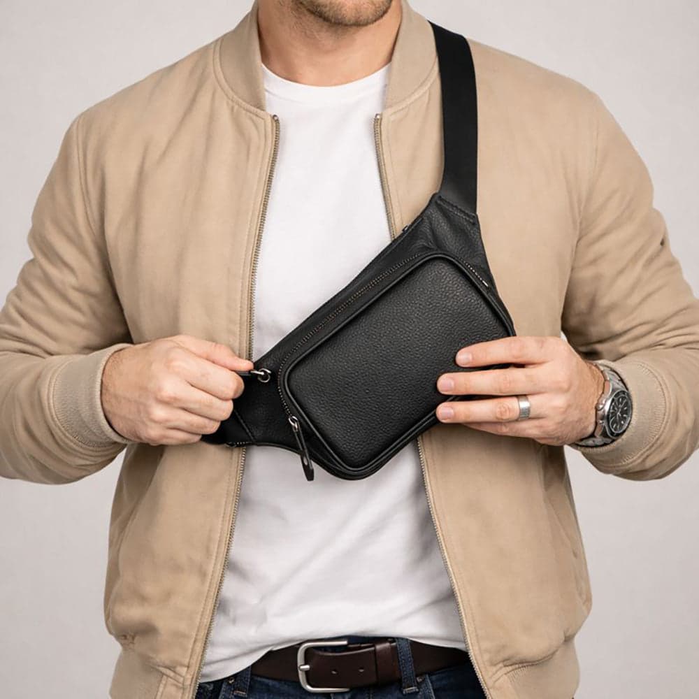 Apex Leather Waist Bag Bouletta