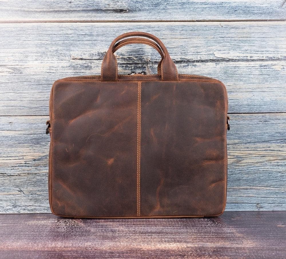 Apollo Leather Business Briefcase 14" Bouletta