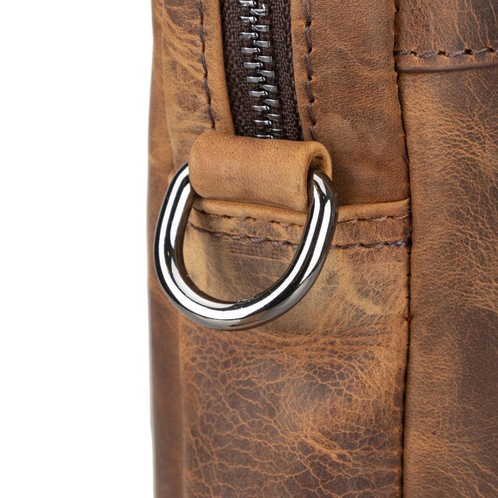 Apollo Leather Business Briefcase / Laptop Case 16" Bouletta
