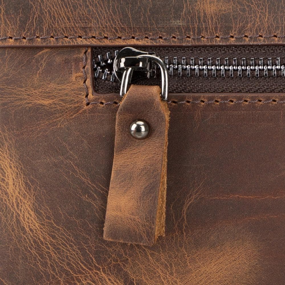 Apollo Leather Business Briefcase / Laptop Case 16" Bouletta