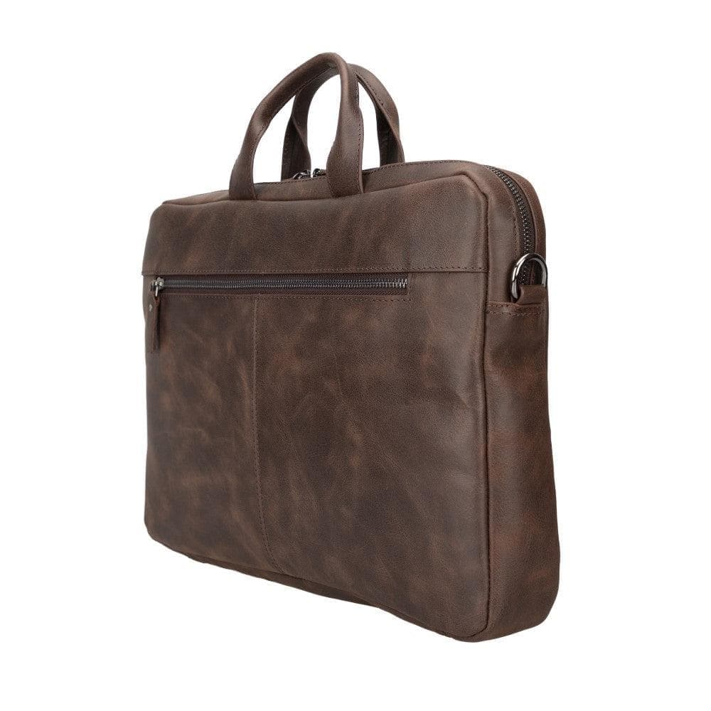 Apollo Leather Business Briefcase / Laptop Case 16" Bouletta