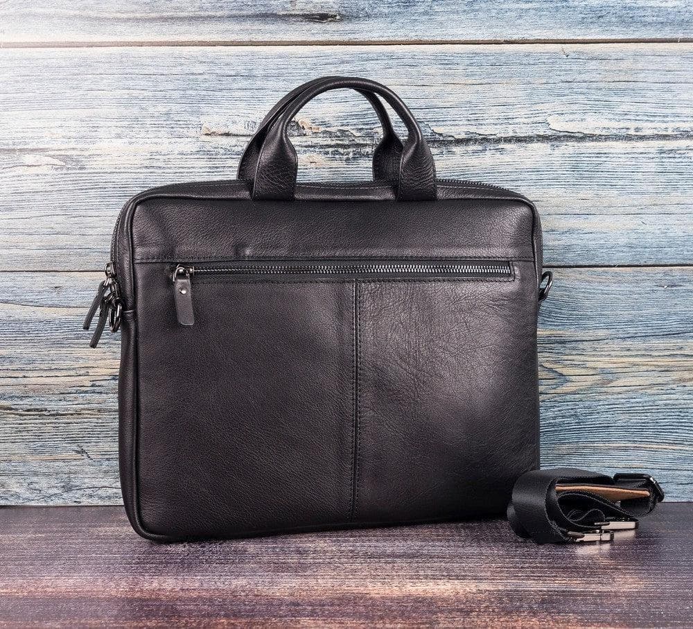 Apollo Leather Business Briefcase / Laptop Case 16" Bouletta