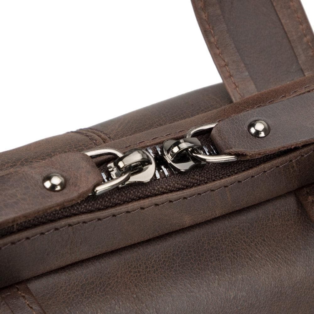 Apollo Leather Business Briefcase / Laptop Case 16" Bouletta