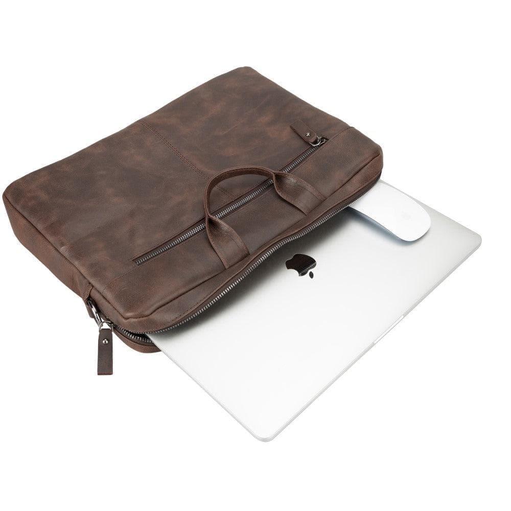 Apollo Leather Business Briefcase / Laptop Case 16" Bouletta