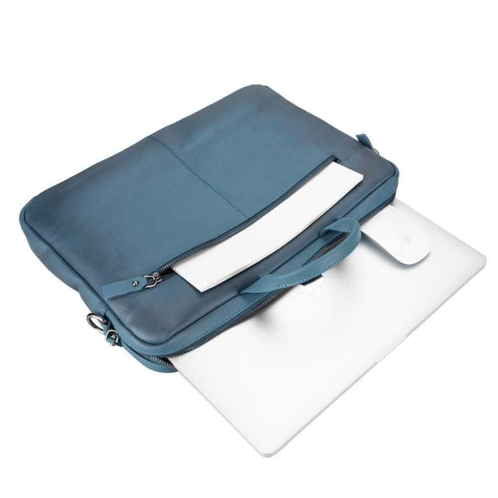 Apollo Leather Business Briefcase / Laptop Case 16" Bouletta