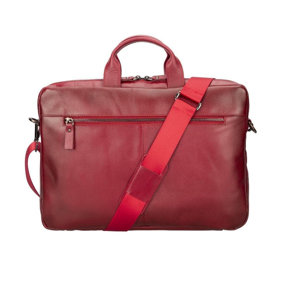 Apollo Leather Business Briefcase / Laptop Case 16" Bouletta