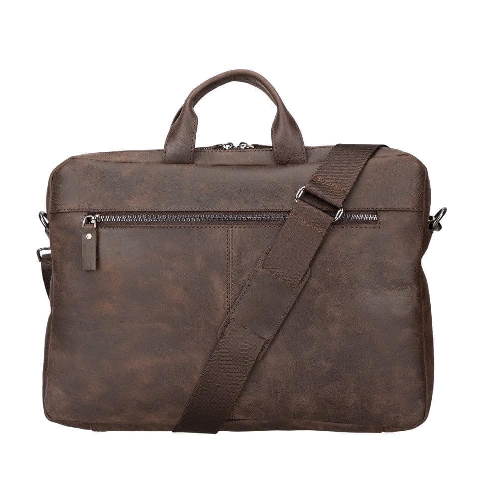 Apollo Leather Business Briefcase / Laptop Case 16" Bouletta