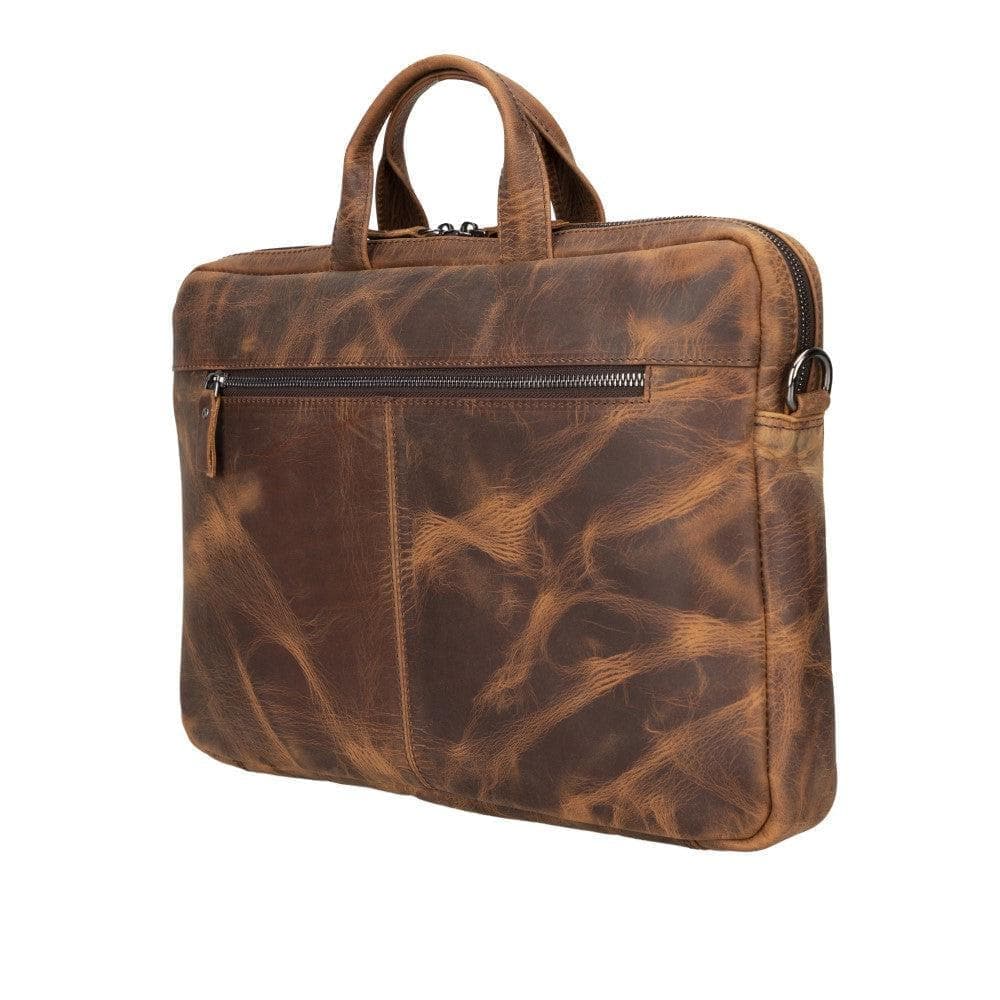 Apollo Leather Business Briefcase / Laptop Case 16" Bouletta