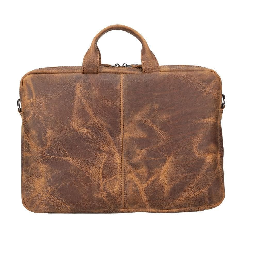 Apollo Leather Business Briefcase / Laptop Case 16" Bouletta