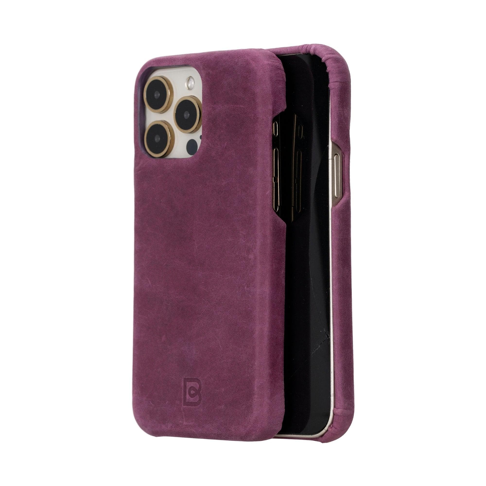 Apple iPhone 15 Series Full Leather Coating Back Cover